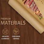 17.5” x 51’ Brown Butcher Paper Roll for Smoking Meat (Brown / 17.5 inches x 51 feet)