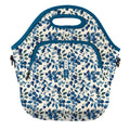LunchTote Zippered Bag Insulated Neoprene Caddy (Blueberry Hill / X-Large 6.5 Quart Lunch Tote)