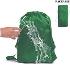 ZOORON Waterproof Drawstring Gym Backpack Bag - Image 5