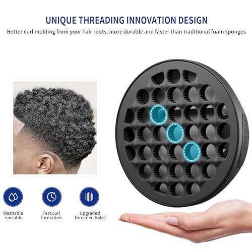 Silicone Curl Brush (Black)