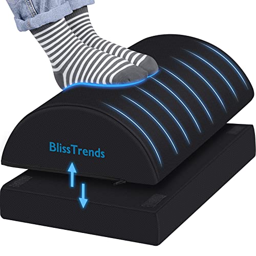 Foot Rest Under Desk (Black / X-Large)