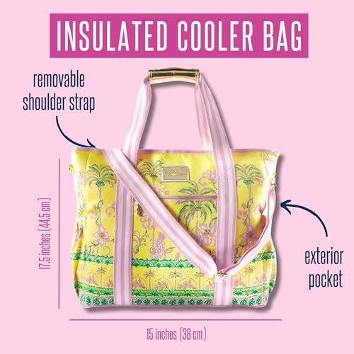 Yellow Picnic and Beach Cooler Bag (Yellow)