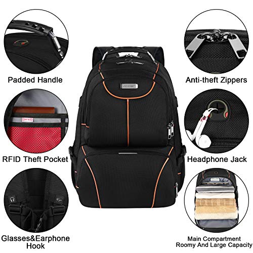 Lunch Bag Backpack (Orange-rfid-1)