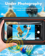 Floating Waterproof Phone Pouch 2 Pack (8.0 inch)