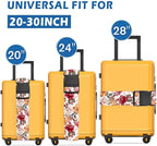 Luggage Straps for Suitcases Travel Belt Accessories, Cute Suitcase Strap - Image 2