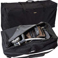 Stroller Travel Bag for Standard or Double (Black with Black Trim)