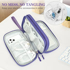 Electronic Organizer (8.3 x 5 x 2.6 inches / Purple)