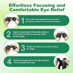12x50 High Powered Binoculars for Adults (Black)