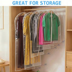 All Clear Garment Bags for Travel (32" -2 Pack)