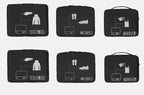 Packing Cubes Set Travel Luggage Organizers Suitcase Lightweight Accessories - Image 3
