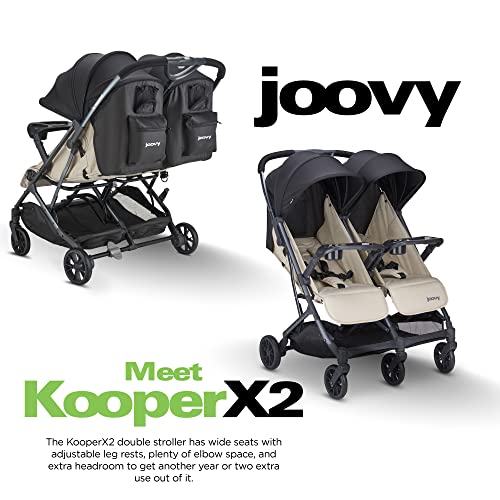 Kooper X2 Lightweight Travel Double Stroller (Kooper X2 Double / Sand)