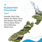 Australia New Zealand (4 Pack / Type I - Australia / China)