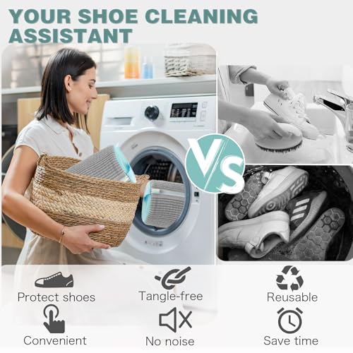 Shoe Washing Machine Bag (Grey)