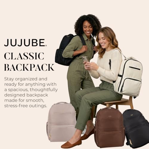 New Classic Diaper Bag Backpack with 15 Pockets (Espresso)