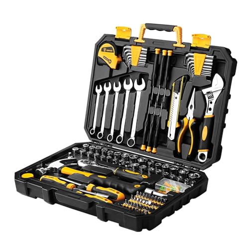 158 Piece Tool Set (Yellow)