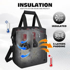 6 Bollte Wine Bag (6 Bottle / Deep Black)