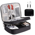 Electronics Travel Organizer (Large / Three layer-Black)