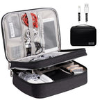 Electronics Travel Organizer (Large / Three layer-Black)