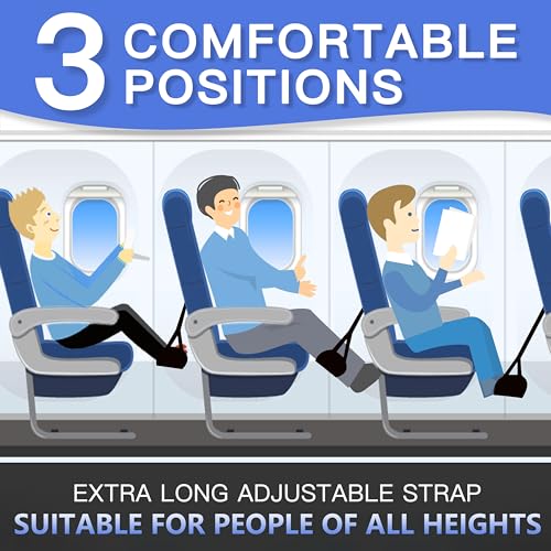 2 Pack Airplane Travel Footrest Hammock (2PCS)