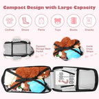 Scooter Suitcase for Kids Detachable & Foldable Carry On Suitcase (Pink)
