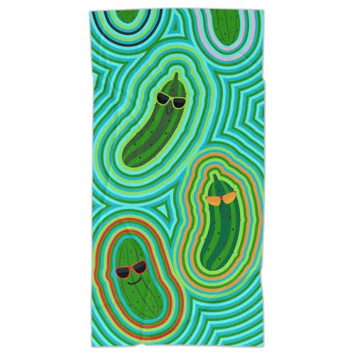 Athletic Running Towel (Pickle Power W/ Snaps)