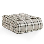 Weighted Blanket (16-white Checkered Pattern / 60" x 80" | 15lbs)