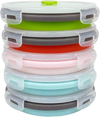 CARTINTS 800ml Silicone Collapsible Food Storage Containers-Prep/Storage Bowls - Image 2