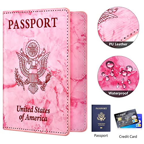 Passport Holder for Travel Essentials (rose red / Simplicity)