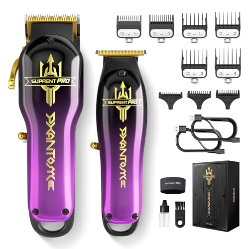 SUPRENT® PRO Professional Hair Clippers for Men (Purple)
