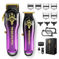 SUPRENT® PRO Professional Hair Clippers for Men (Purple)