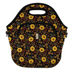 LunchTote Zippered Bag Insulated Neoprene Caddy (Autumn Glow / X-Large 6.5 Quart Lunch Tote)