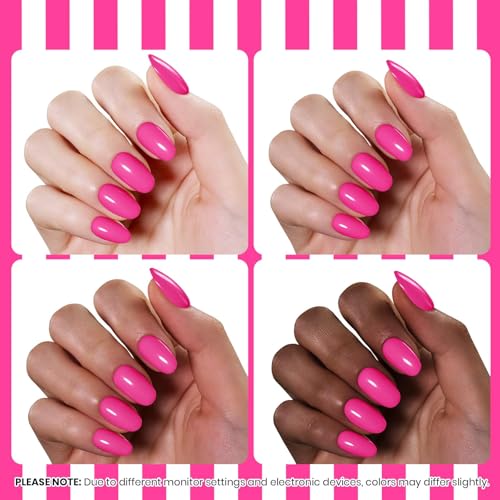 Beetles Hot Pink Gel Polish (B - Hot Pink | Bikini Pink)