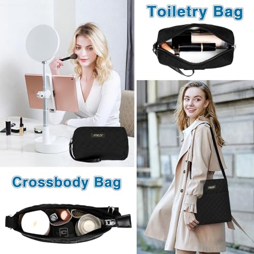 Weekender Overnight Bag for Women (Large / 9-black)