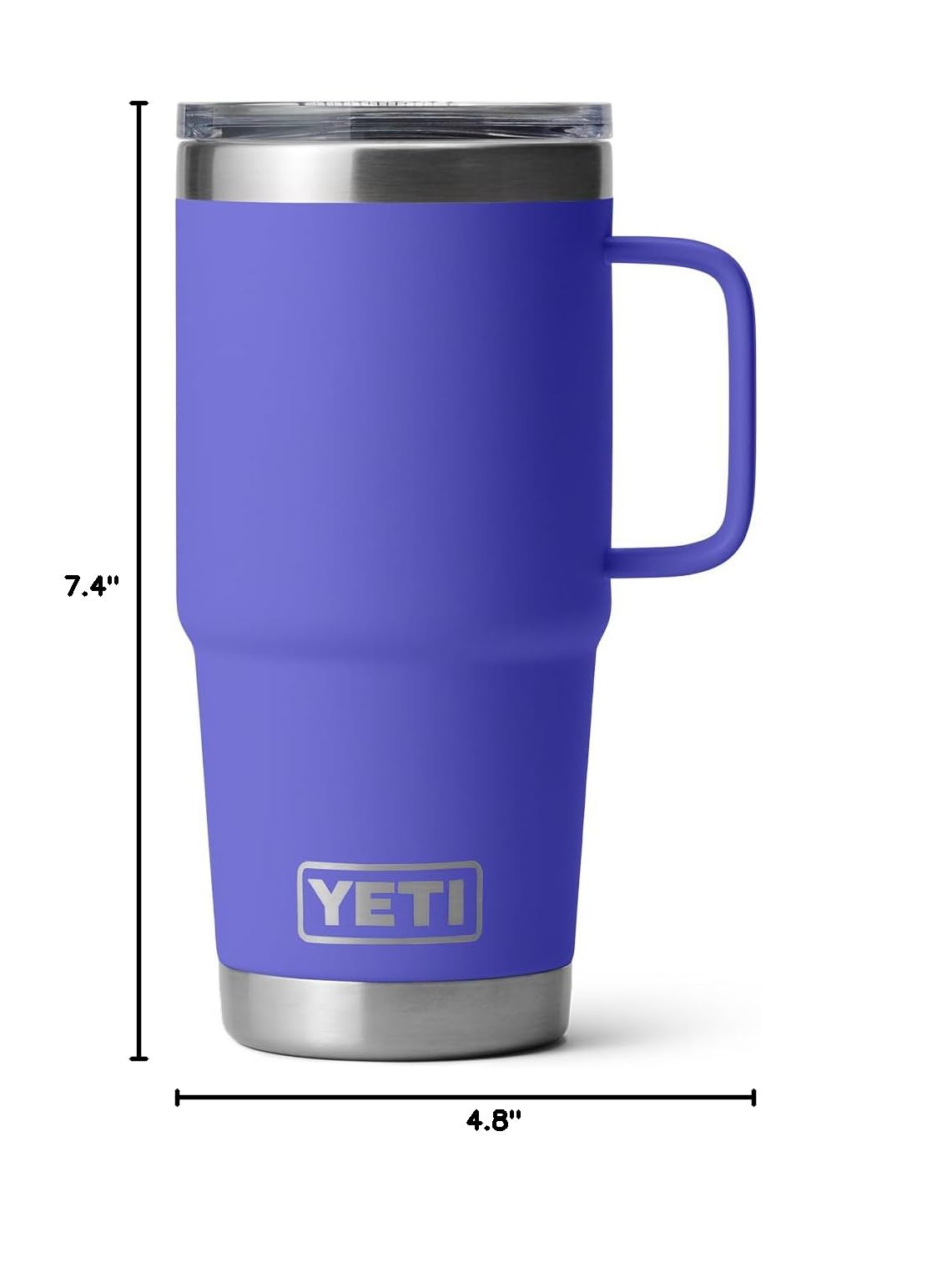 Rambler 20 oz Travel Mug (Ultramarine Violet)