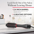 One Step Volumizer Plus Hair Dryer and Styler (Root Lift & Waves (2.4" Barrel) / Black)