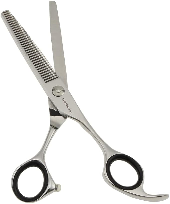 Hair Cutting Scissors for Women and Men – 6.0 440C Japan Stainless Steel Shears with Sword Blade and Tension Adjustment Screw – Salon and Home Use