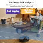 Robot Vacuum Mop with LiDAR (Black03)