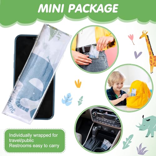 50 Packs Extra Large Disposable Toilet Seat Covers for Kids Adult