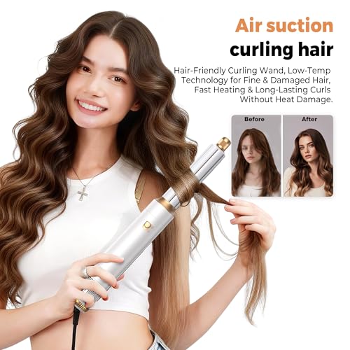 5 in 1 Hair Dryer Brush Set (White Gold)