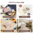 100% Cotton Mesh Laundry Bags (XXL+XL+L+M)