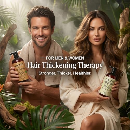MD Maximum Defense Biotin Shampoo & Conditioner Set (16 Fl Oz (Pack of 2))