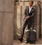Carry on Luggage 22x14x9 Airline Approved (Black / 20 Inch)