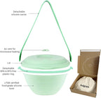 kūpaa Bowl & Carrier Duet – Microwave Safe Silicone Lunch Box - Image 6