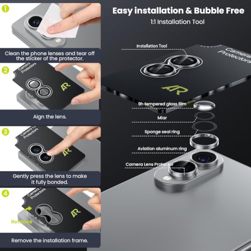 for Z Fold 8 Camera Lens Protector Case Cover (Silver / Galaxy Z Fold 8)