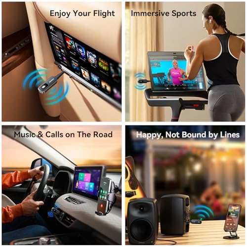 Bluetooth Receiver for Car (Gold)