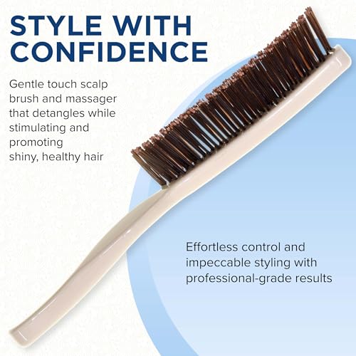 Gentle Ivory Mini Hair Brush (Small / Ivory)