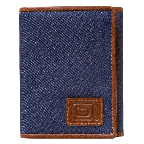 Extra Capacity Trifold Wallet for Men (IDSH7003-ID-den)