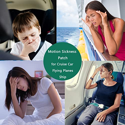 Motion Sickness Patches Travel Essentials 2026 for Adults and Kids 24 Ct (24 Count (Pack of 1))