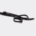 Fromm Dare 5.75" 1-Piece Precision Slide and Point Hair Cutting Shears with Semi-Convex Blade for Expert Salon Stylists, Matte Black Japanese Steel Scissors