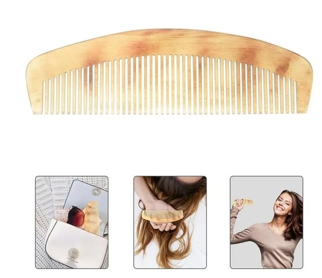 1pc Natural Comb Of Hair No Static Health Care Hair Brush Hairdressing Comb For Hairs,Size2,Hairs Cares,Small in Size,Hairs Combs Beauty and Personal Care,Styling Tools and Appliances